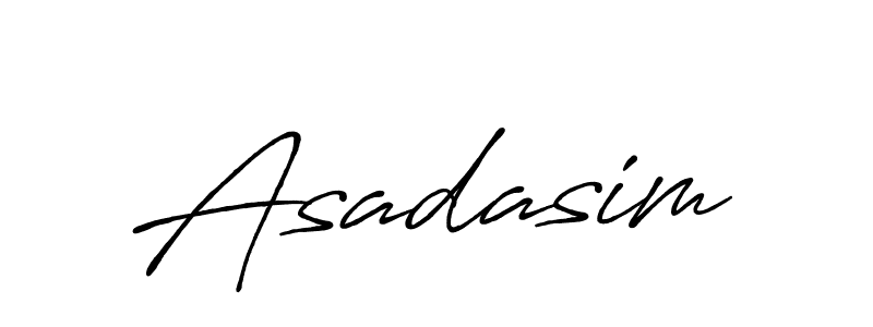 Create a beautiful signature design for name Asadasim. With this signature (Antro_Vectra_Bolder) fonts, you can make a handwritten signature for free. Asadasim signature style 7 images and pictures png