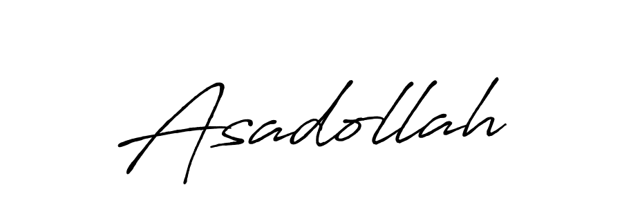 How to make Asadollah name signature. Use Antro_Vectra_Bolder style for creating short signs online. This is the latest handwritten sign. Asadollah signature style 7 images and pictures png