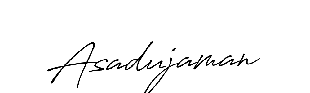 The best way (Antro_Vectra_Bolder) to make a short signature is to pick only two or three words in your name. The name Asadujaman include a total of six letters. For converting this name. Asadujaman signature style 7 images and pictures png