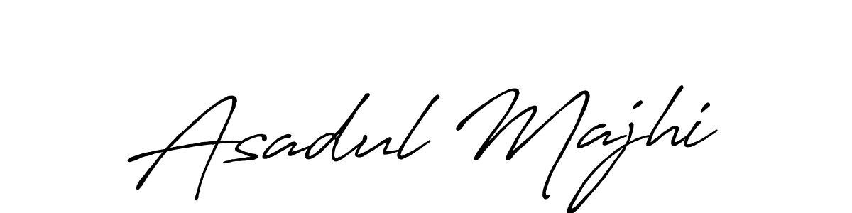 Antro_Vectra_Bolder is a professional signature style that is perfect for those who want to add a touch of class to their signature. It is also a great choice for those who want to make their signature more unique. Get Asadul Majhi name to fancy signature for free. Asadul Majhi signature style 7 images and pictures png