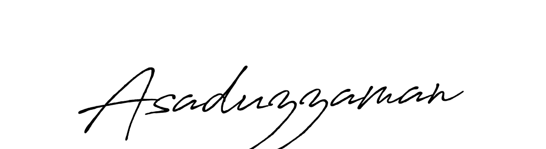 Use a signature maker to create a handwritten signature online. With this signature software, you can design (Antro_Vectra_Bolder) your own signature for name Asaduzzaman. Asaduzzaman signature style 7 images and pictures png