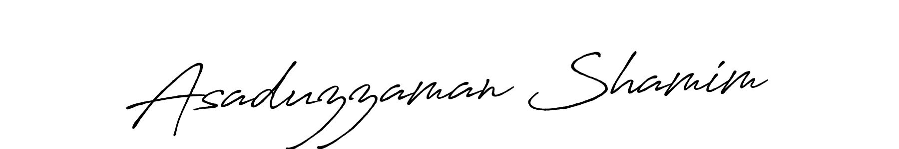 Use a signature maker to create a handwritten signature online. With this signature software, you can design (Antro_Vectra_Bolder) your own signature for name Asaduzzaman Shamim. Asaduzzaman Shamim signature style 7 images and pictures png