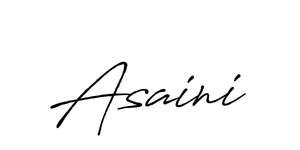 Also You can easily find your signature by using the search form. We will create Asaini name handwritten signature images for you free of cost using Antro_Vectra_Bolder sign style. Asaini signature style 7 images and pictures png