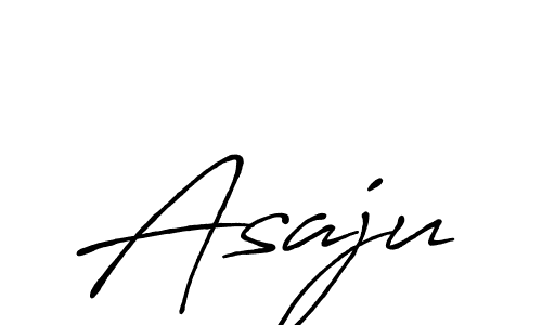 How to make Asaju signature? Antro_Vectra_Bolder is a professional autograph style. Create handwritten signature for Asaju name. Asaju signature style 7 images and pictures png
