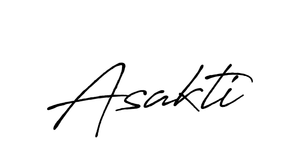 Use a signature maker to create a handwritten signature online. With this signature software, you can design (Antro_Vectra_Bolder) your own signature for name Asakti. Asakti signature style 7 images and pictures png