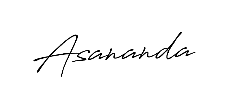 See photos of Asananda official signature by Spectra . Check more albums & portfolios. Read reviews & check more about Antro_Vectra_Bolder font. Asananda signature style 7 images and pictures png