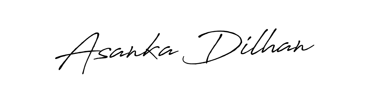 Here are the top 10 professional signature styles for the name Asanka Dilhan. These are the best autograph styles you can use for your name. Asanka Dilhan signature style 7 images and pictures png