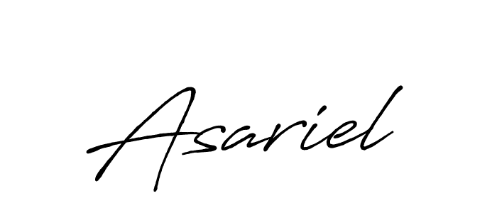 See photos of Asariel official signature by Spectra . Check more albums & portfolios. Read reviews & check more about Antro_Vectra_Bolder font. Asariel signature style 7 images and pictures png