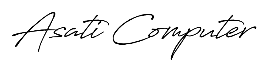 A dynamic signature style for Asati Computer using Antro_Vectra_Bolder script. Designed to look authentic, handwritten, and professional. Asati Computer signature style 7 images and pictures png