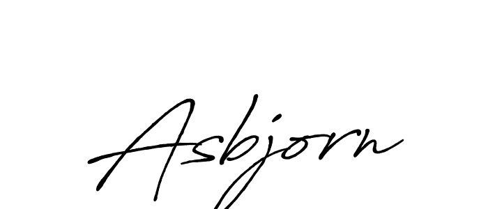 Design your own signature with our free online signature maker. With this signature software, you can create a handwritten (Antro_Vectra_Bolder) signature for name Asbjorn. Asbjorn signature style 7 images and pictures png