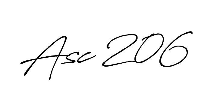 if you are searching for the best signature style for your name Asc 206. so please give up your signature search. here we have designed multiple signature styles  using Antro_Vectra_Bolder. Asc 206 signature style 7 images and pictures png