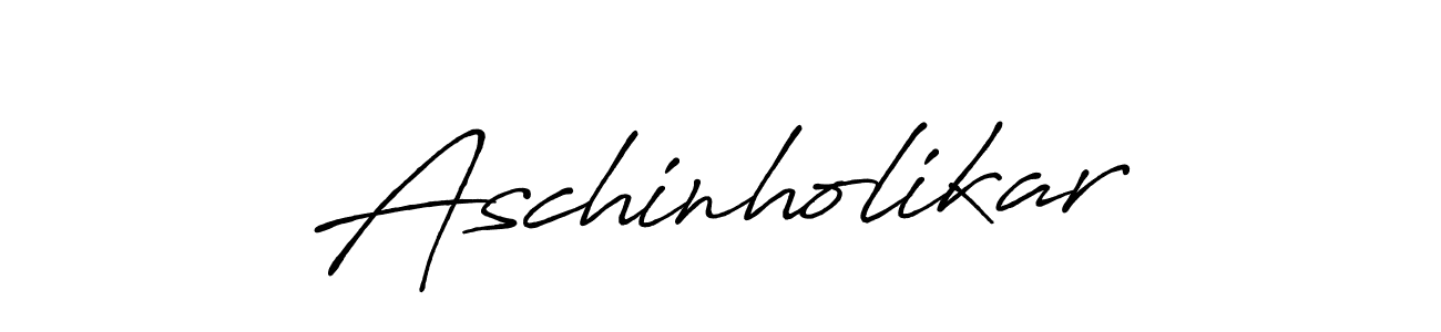 Also we have Aschinholikar name is the best signature style. Create professional handwritten signature collection using Antro_Vectra_Bolder autograph style. Aschinholikar signature style 7 images and pictures png