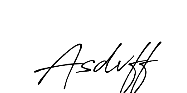 How to make Asdvff signature? Antro_Vectra_Bolder is a professional autograph style. Create handwritten signature for Asdvff name. Asdvff signature style 7 images and pictures png