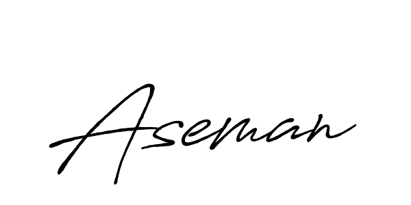 How to make Aseman name signature. Use Antro_Vectra_Bolder style for creating short signs online. This is the latest handwritten sign. Aseman signature style 7 images and pictures png