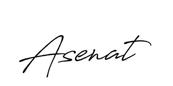 Asenat stylish signature style. Best Handwritten Sign (Antro_Vectra_Bolder) for my name. Handwritten Signature Collection Ideas for my name Asenat. Asenat signature style 7 images and pictures png