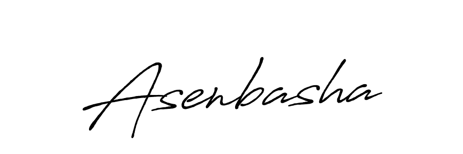 How to make Asenbasha name signature. Use Antro_Vectra_Bolder style for creating short signs online. This is the latest handwritten sign. Asenbasha signature style 7 images and pictures png