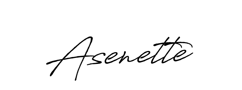 Similarly Antro_Vectra_Bolder is the best handwritten signature design. Signature creator online .You can use it as an online autograph creator for name Asenette. Asenette signature style 7 images and pictures png