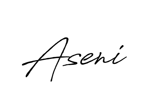 How to make Aseni signature? Antro_Vectra_Bolder is a professional autograph style. Create handwritten signature for Aseni name. Aseni signature style 7 images and pictures png