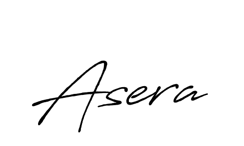 Create a beautiful signature design for name Asera. With this signature (Antro_Vectra_Bolder) fonts, you can make a handwritten signature for free. Asera signature style 7 images and pictures png