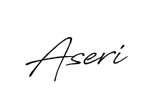 Create a beautiful signature design for name Aseri. With this signature (Antro_Vectra_Bolder) fonts, you can make a handwritten signature for free. Aseri signature style 7 images and pictures png