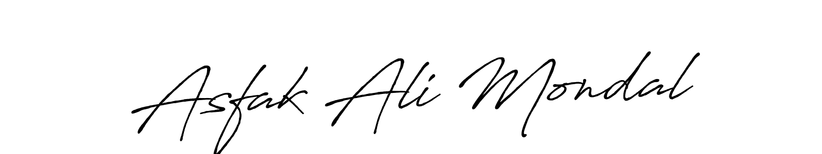 This is the best signature style for the Asfak Ali Mondal name. Also you like these signature font (Antro_Vectra_Bolder). Mix name signature. Asfak Ali Mondal signature style 7 images and pictures png