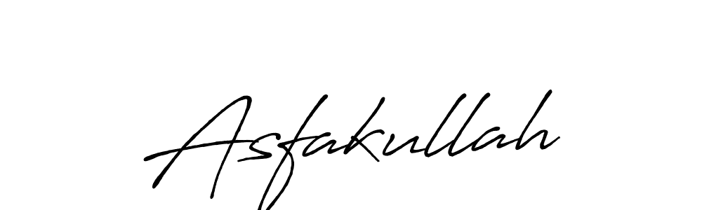 Design your own signature with our free online signature maker. With this signature software, you can create a handwritten (Antro_Vectra_Bolder) signature for name Asfakullah. Asfakullah signature style 7 images and pictures png
