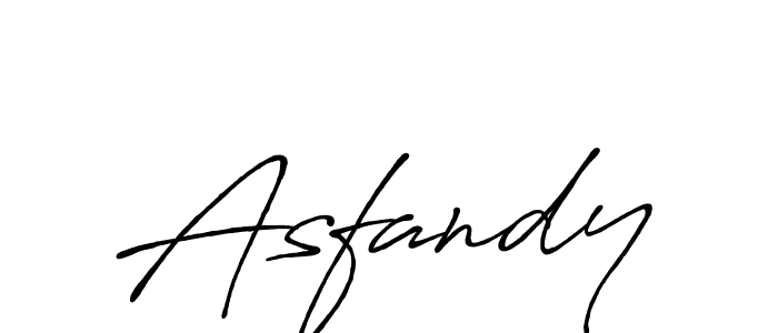 How to make Asfandy signature? Antro_Vectra_Bolder is a professional autograph style. Create handwritten signature for Asfandy name. Asfandy signature style 7 images and pictures png