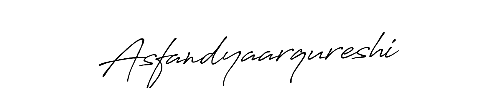 Create a beautiful signature design for name Asfandyaarqureshi. With this signature (Antro_Vectra_Bolder) fonts, you can make a handwritten signature for free. Asfandyaarqureshi signature style 7 images and pictures png