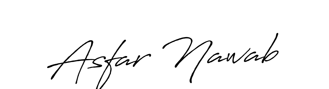 Similarly Antro_Vectra_Bolder is the best handwritten signature design. Signature creator online .You can use it as an online autograph creator for name Asfar Nawab. Asfar Nawab signature style 7 images and pictures png