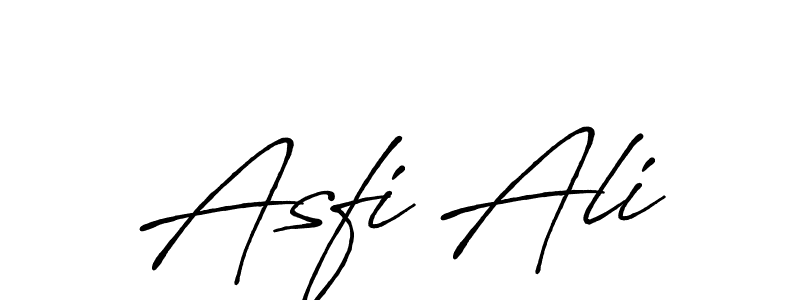 The best way (Antro_Vectra_Bolder) to make a short signature is to pick only two or three words in your name. The name Asfi Ali include a total of six letters. For converting this name. Asfi Ali signature style 7 images and pictures png