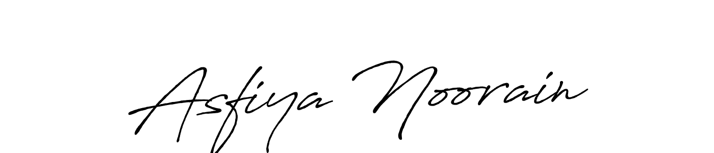 Make a beautiful signature design for name Asfiya Noorain. Use this online signature maker to create a handwritten signature for free. Asfiya Noorain signature style 7 images and pictures png