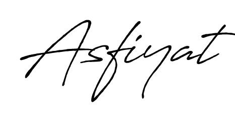 Also You can easily find your signature by using the search form. We will create Asfiyat name handwritten signature images for you free of cost using Antro_Vectra_Bolder sign style. Asfiyat signature style 7 images and pictures png