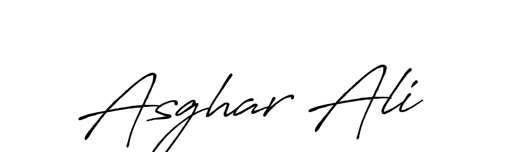 This is the best signature style for the Asghar Ali name. Also you like these signature font (Antro_Vectra_Bolder). Mix name signature. Asghar Ali signature style 7 images and pictures png