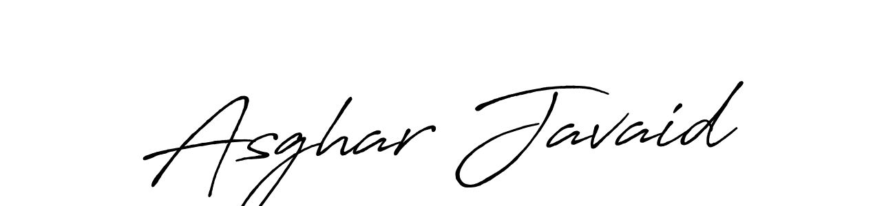 You should practise on your own different ways (Antro_Vectra_Bolder) to write your name (Asghar Javaid) in signature. don't let someone else do it for you. Asghar Javaid signature style 7 images and pictures png