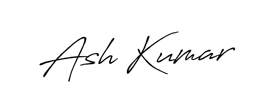 The best way (Antro_Vectra_Bolder) to make a short signature is to pick only two or three words in your name. The name Ash Kumar include a total of six letters. For converting this name. Ash Kumar signature style 7 images and pictures png