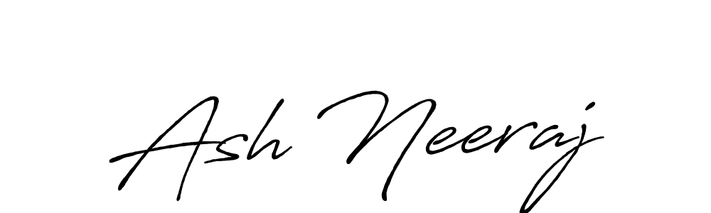 Once you've used our free online signature maker to create your best signature Antro_Vectra_Bolder style, it's time to enjoy all of the benefits that Ash Neeraj name signing documents. Ash Neeraj signature style 7 images and pictures png