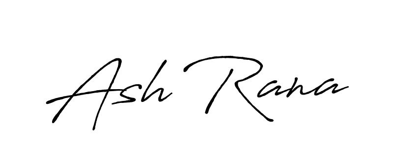 It looks lik you need a new signature style for name Ash Rana. Design unique handwritten (Antro_Vectra_Bolder) signature with our free signature maker in just a few clicks. Ash Rana signature style 7 images and pictures png