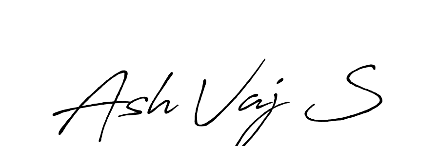 You can use this online signature creator to create a handwritten signature for the name Ash Vaj S. This is the best online autograph maker. Ash Vaj S signature style 7 images and pictures png