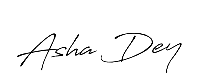 Design your own signature with our free online signature maker. With this signature software, you can create a handwritten (Antro_Vectra_Bolder) signature for name Asha Dey. Asha Dey signature style 7 images and pictures png