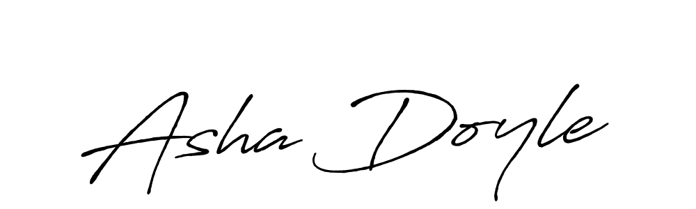 Design your own signature with our free online signature maker. With this signature software, you can create a handwritten (Antro_Vectra_Bolder) signature for name Asha Doyle. Asha Doyle signature style 7 images and pictures png
