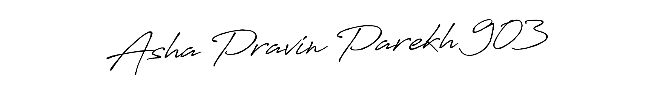 Once you've used our free online signature maker to create your best signature Antro_Vectra_Bolder style, it's time to enjoy all of the benefits that Asha Pravin Parekh 903 name signing documents. Asha Pravin Parekh 903 signature style 7 images and pictures png