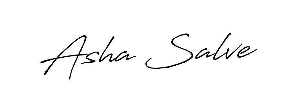 How to make Asha Salve signature? Antro_Vectra_Bolder is a professional autograph style. Create handwritten signature for Asha Salve name. Asha Salve signature style 7 images and pictures png