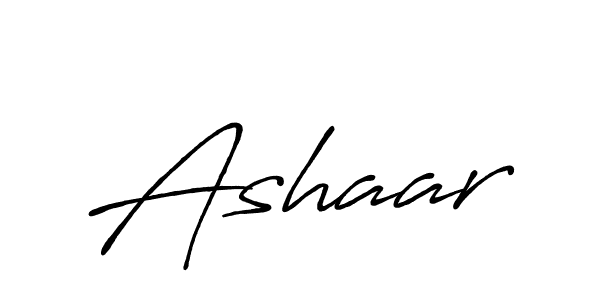 Make a beautiful signature design for name Ashaar. With this signature (Antro_Vectra_Bolder) style, you can create a handwritten signature for free. Ashaar signature style 7 images and pictures png