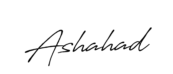 Also we have Ashahad name is the best signature style. Create professional handwritten signature collection using Antro_Vectra_Bolder autograph style. Ashahad signature style 7 images and pictures png