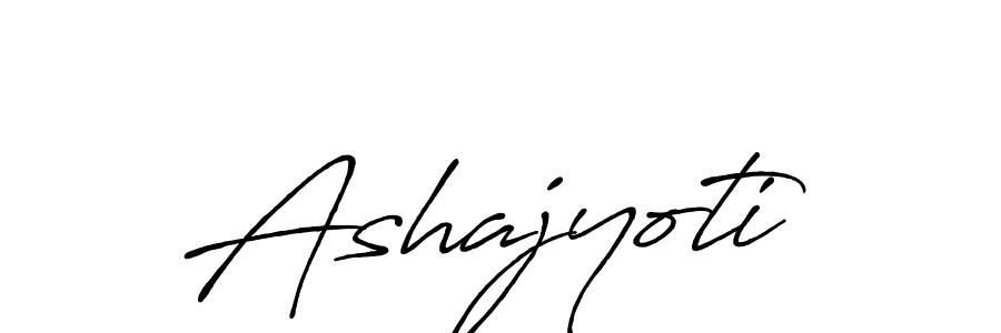 Ashajyoti stylish signature style. Best Handwritten Sign (Antro_Vectra_Bolder) for my name. Handwritten Signature Collection Ideas for my name Ashajyoti. Ashajyoti signature style 7 images and pictures png