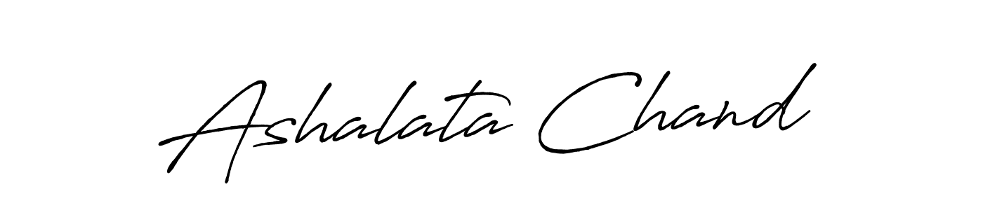 You should practise on your own different ways (Antro_Vectra_Bolder) to write your name (Ashalata Chand) in signature. don't let someone else do it for you. Ashalata Chand signature style 7 images and pictures png