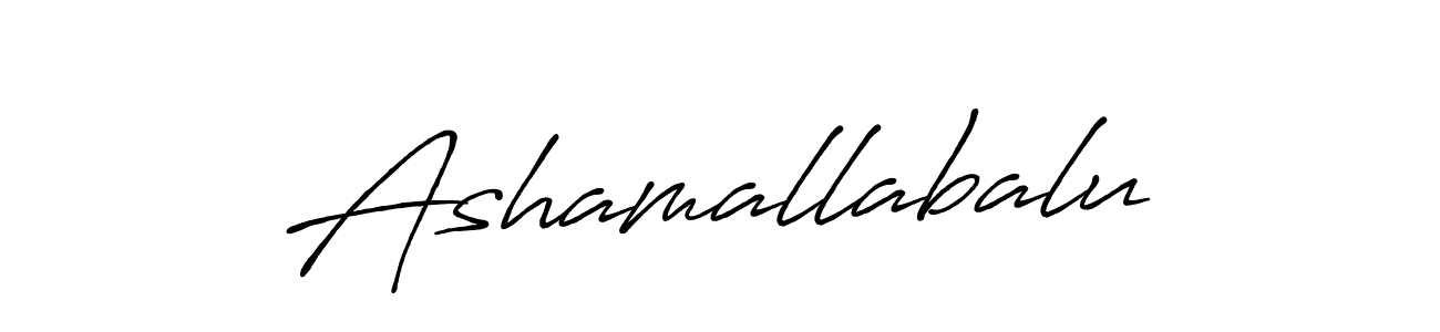 Once you've used our free online signature maker to create your best signature Antro_Vectra_Bolder style, it's time to enjoy all of the benefits that Ashamallabalu name signing documents. Ashamallabalu signature style 7 images and pictures png