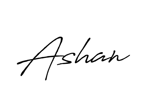 Make a beautiful signature design for name Ashan. Use this online signature maker to create a handwritten signature for free. Ashan signature style 7 images and pictures png