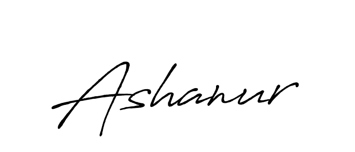 Ashanur stylish signature style. Best Handwritten Sign (Antro_Vectra_Bolder) for my name. Handwritten Signature Collection Ideas for my name Ashanur. Ashanur signature style 7 images and pictures png