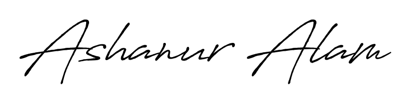 Build your personal autograph collection for name Ashanur Alam with Antro_Vectra_Bolder design. Browse, select, and save your favorites. Ashanur Alam signature style 7 images and pictures png